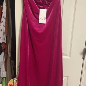 High slit formal dress